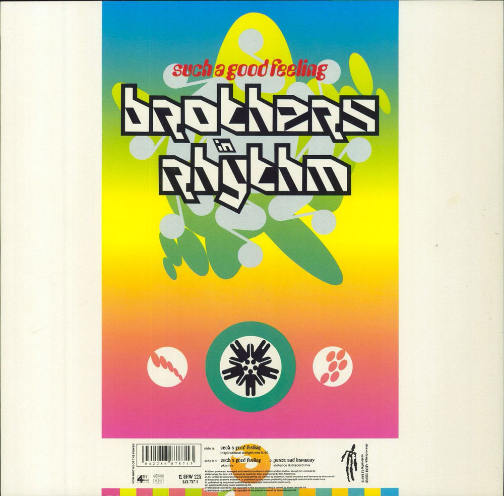 Brothers In Rhythm Such A Good Feeling UK 12" vinyl single (12 inch record / Maxi-single) 12BRW228