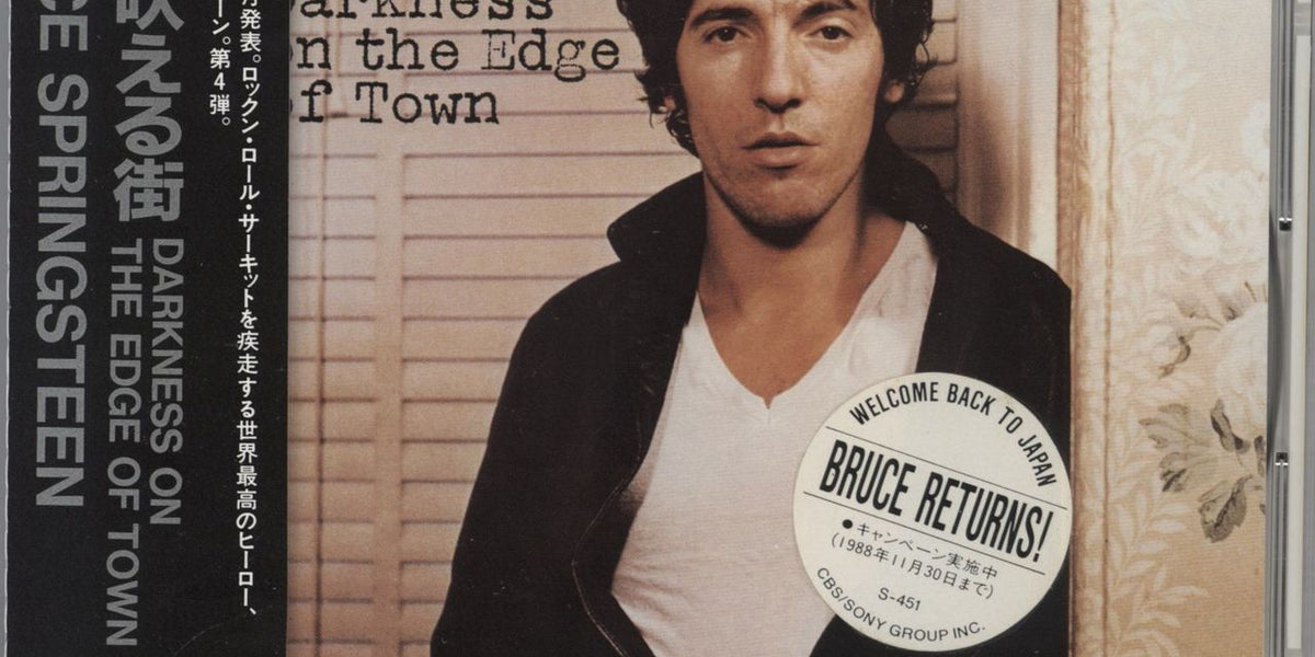 Bruce Springsteen Darkness On The Edge Of Town + ObI Japanese