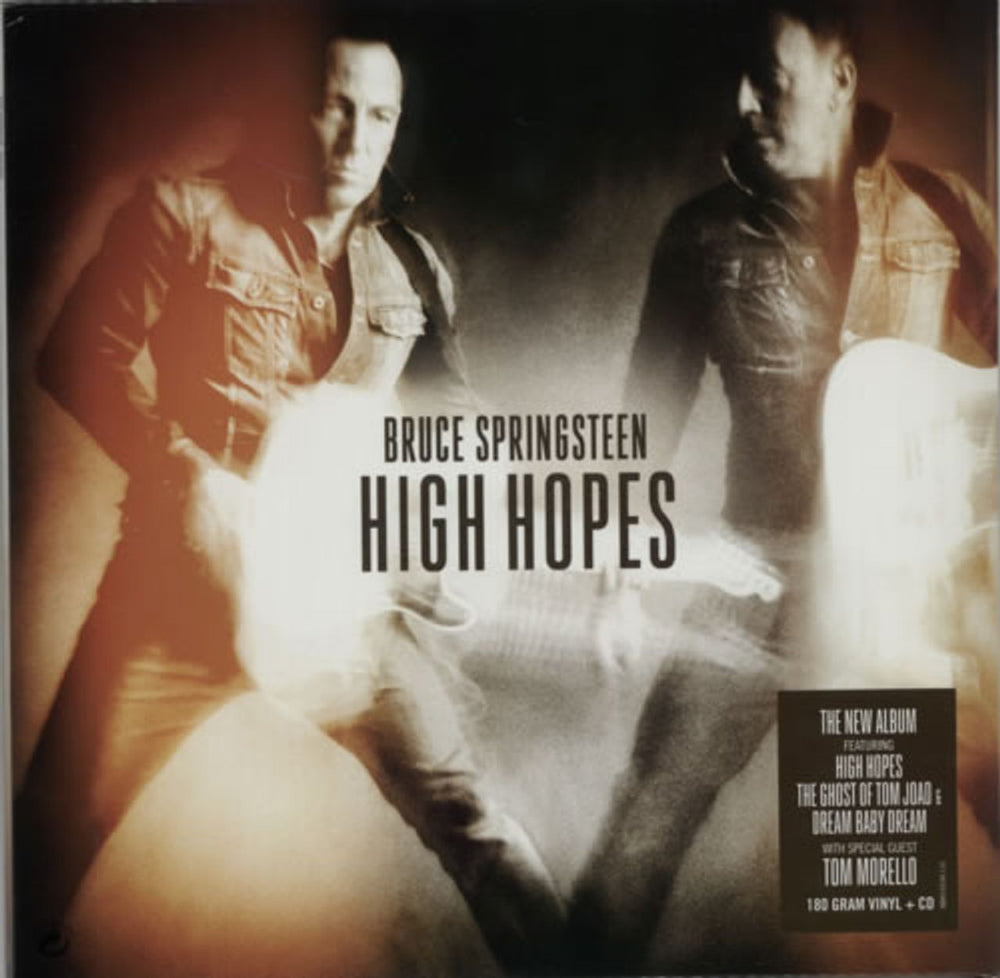 Bruce Springsteen High Hopes - 180gm + CD - Sealed UK 2-LP vinyl record set (Double LP Album) 88843015461