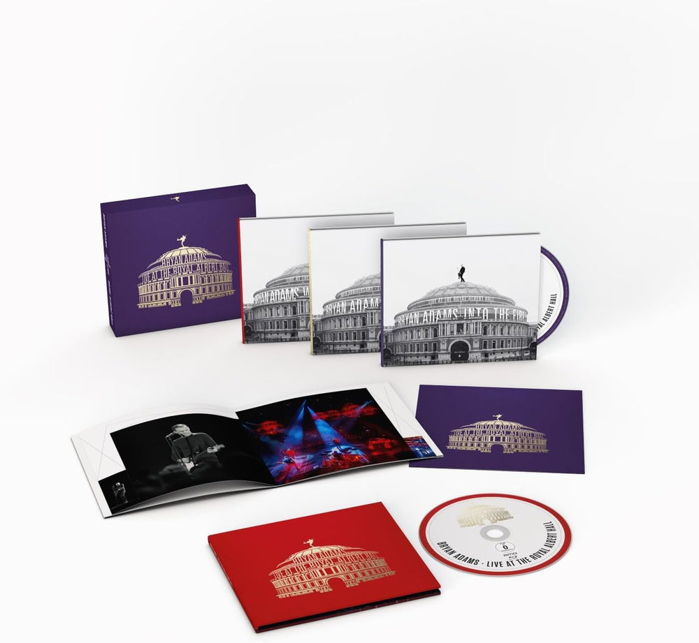 Bryan Adams Live At The Royal Albert Hall - 3CD/1Blu-Ray - Sealed UK CD Album Box Set ADADXLI828743