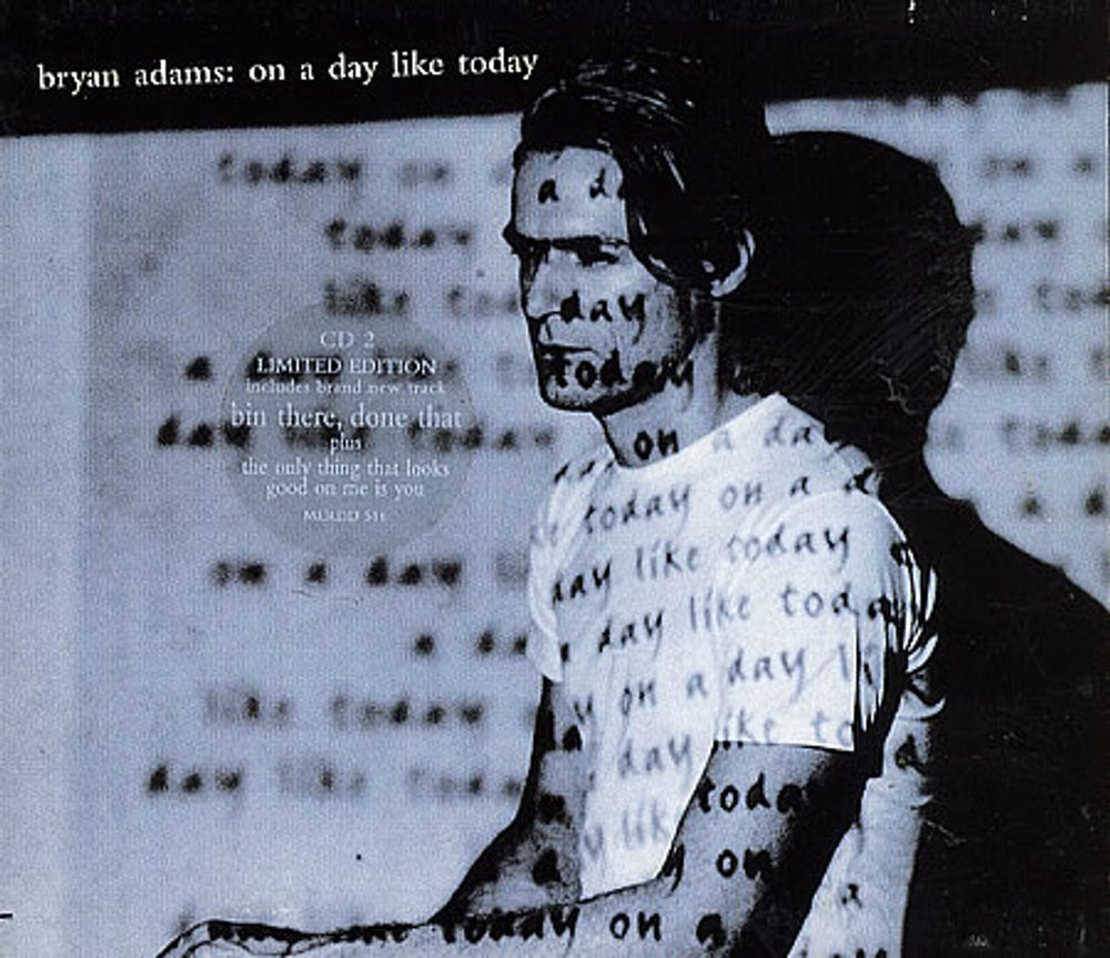 Bryan Adams On A Day Like Today - CD2 UK CD single (CD5 / 5") MERDD516