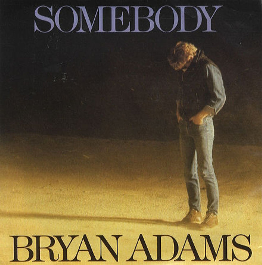 Bryan Adams Somebody US 7" vinyl single (7 inch record / 45) AM-2701