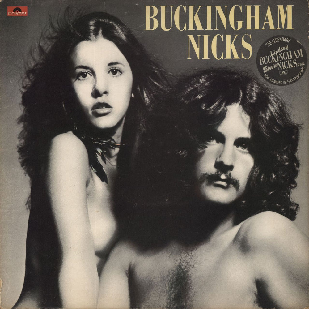 Buckingham Nicks Buckingham Nicks + Insert & Hype Sticker - VG UK vinyl LP album (LP record) 2391093