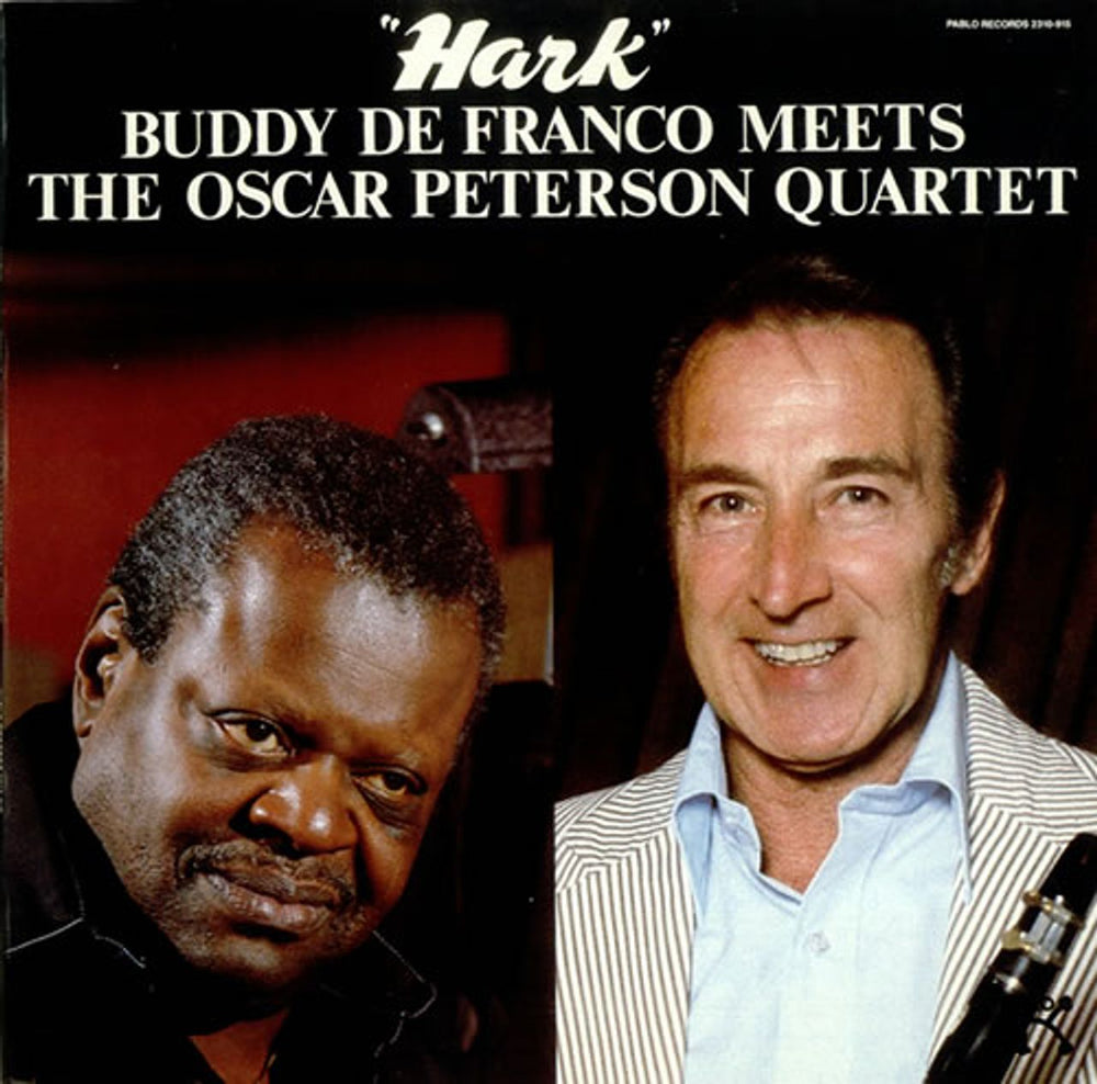 Buddy De Franco & Oscar Peterson Hark German vinyl LP album (LP record) 2310-915