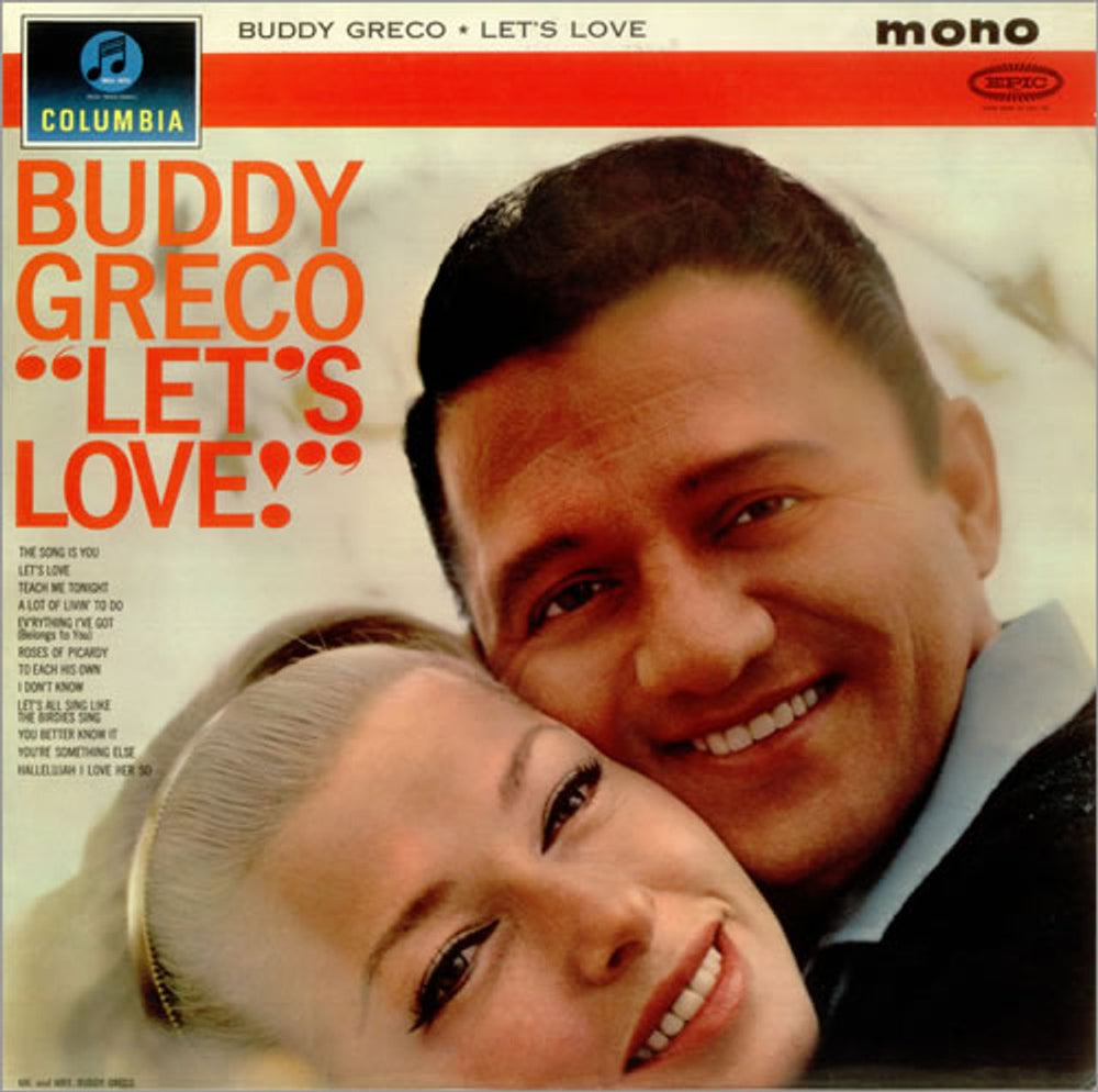 Buddy Greco Let's Love UK vinyl LP album (LP record) 33SX1463