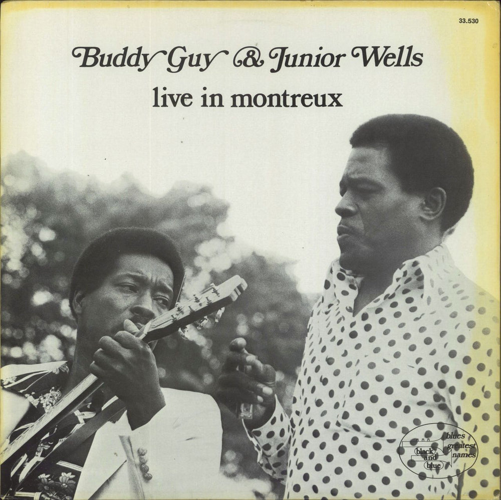 Buddy Guy Live In Montreux French vinyl LP album (LP record) 33.530