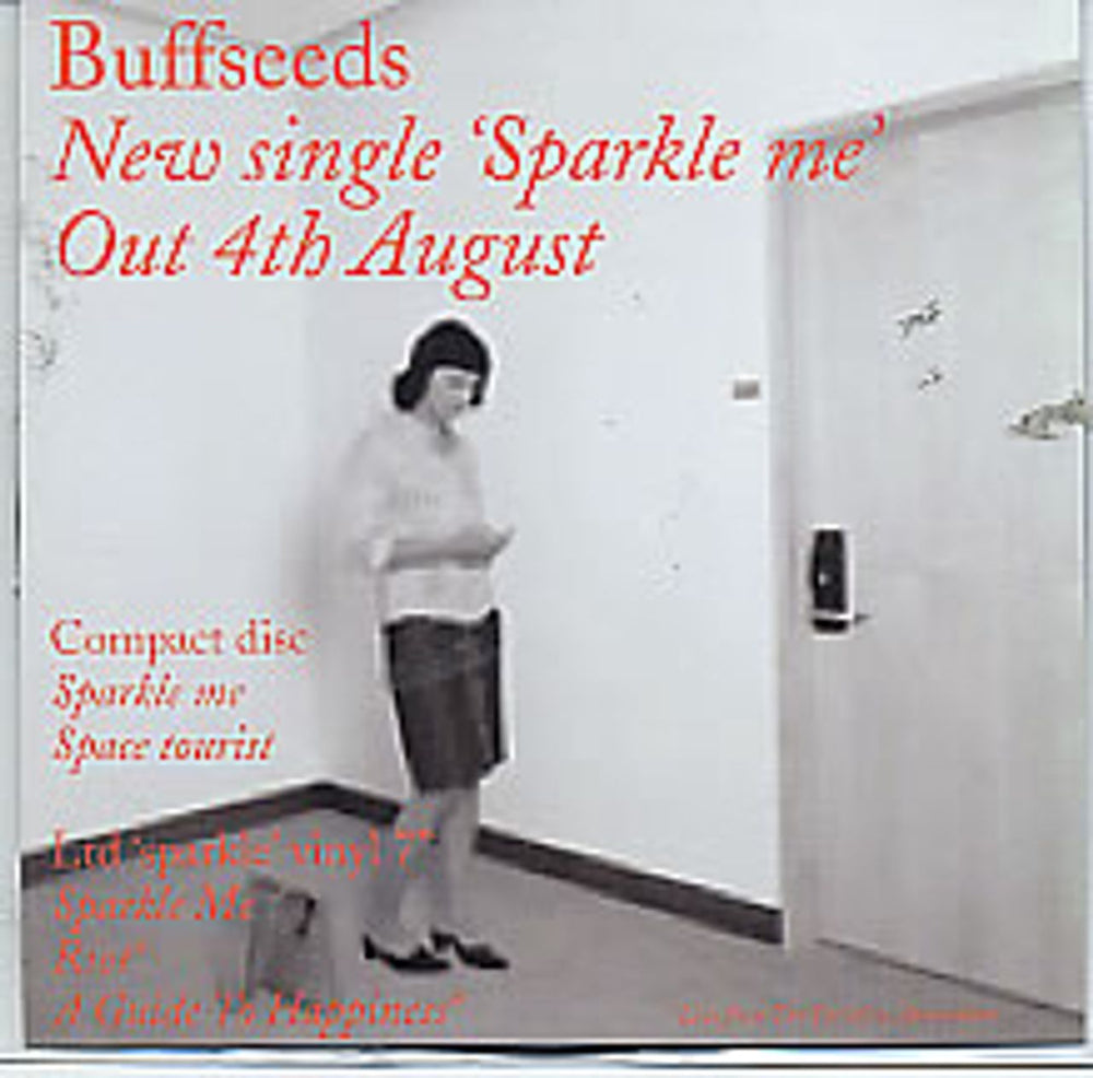 Buffseeds Sparkle Me UK Promo CD single (CD5 / 5") FPS037