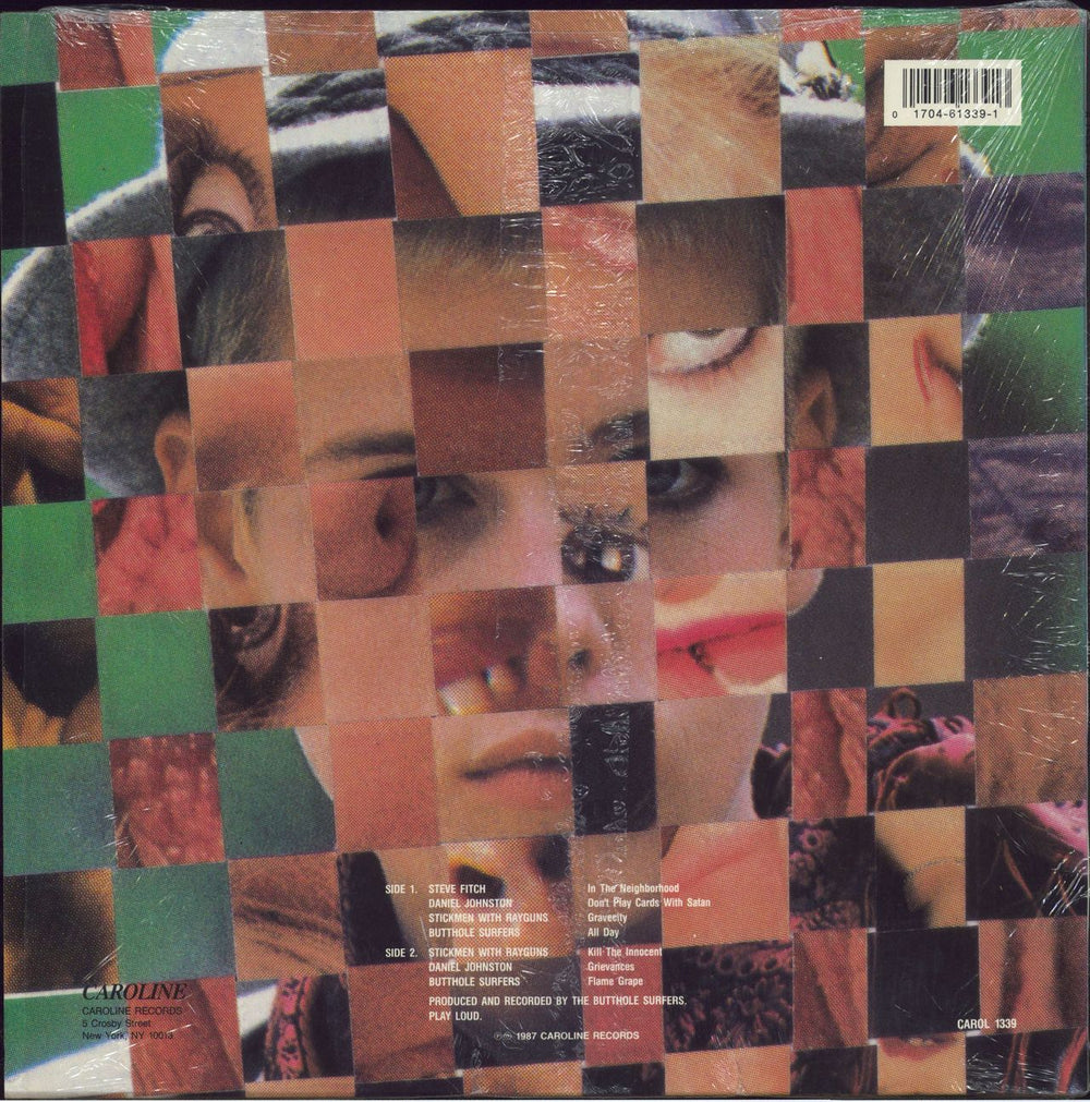 Butthole Surfers A Texas Trip US vinyl LP album (LP record) 017046133913