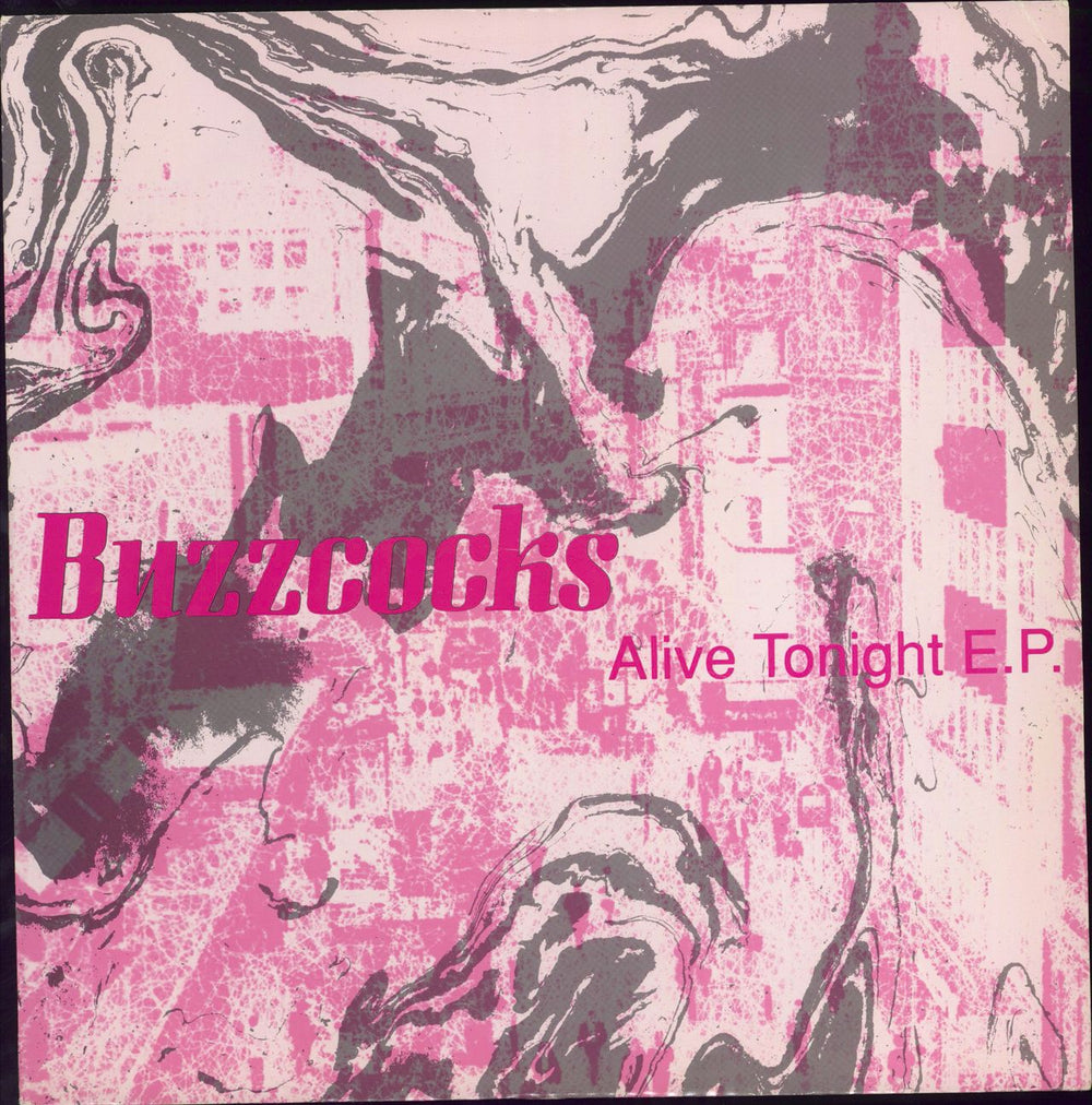 Buzzcocks Alive Tonight EP UK 12" vinyl single (12 inch record / Maxi-single) PPAC3T