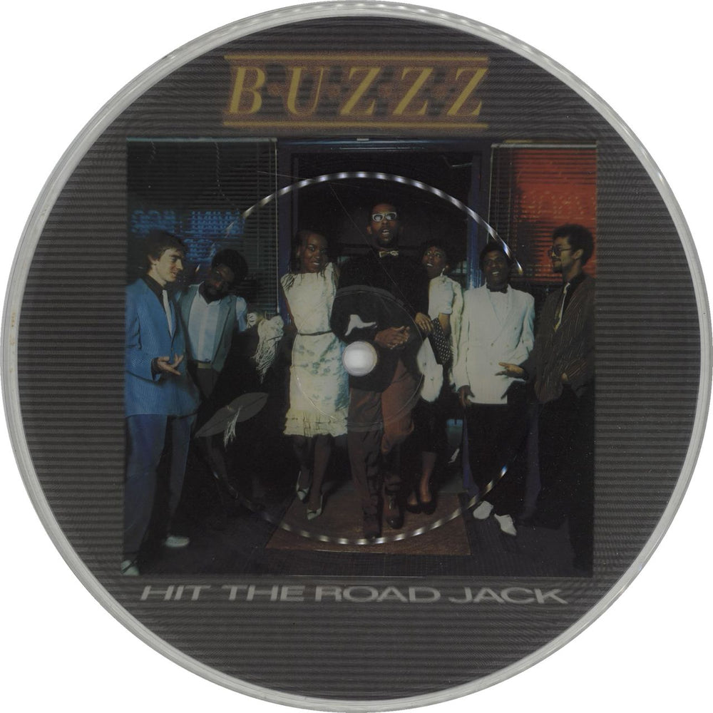 Buzzz Hit The Road Jack UK 7" vinyl picture disc (7 inch picture disc single) RCA248