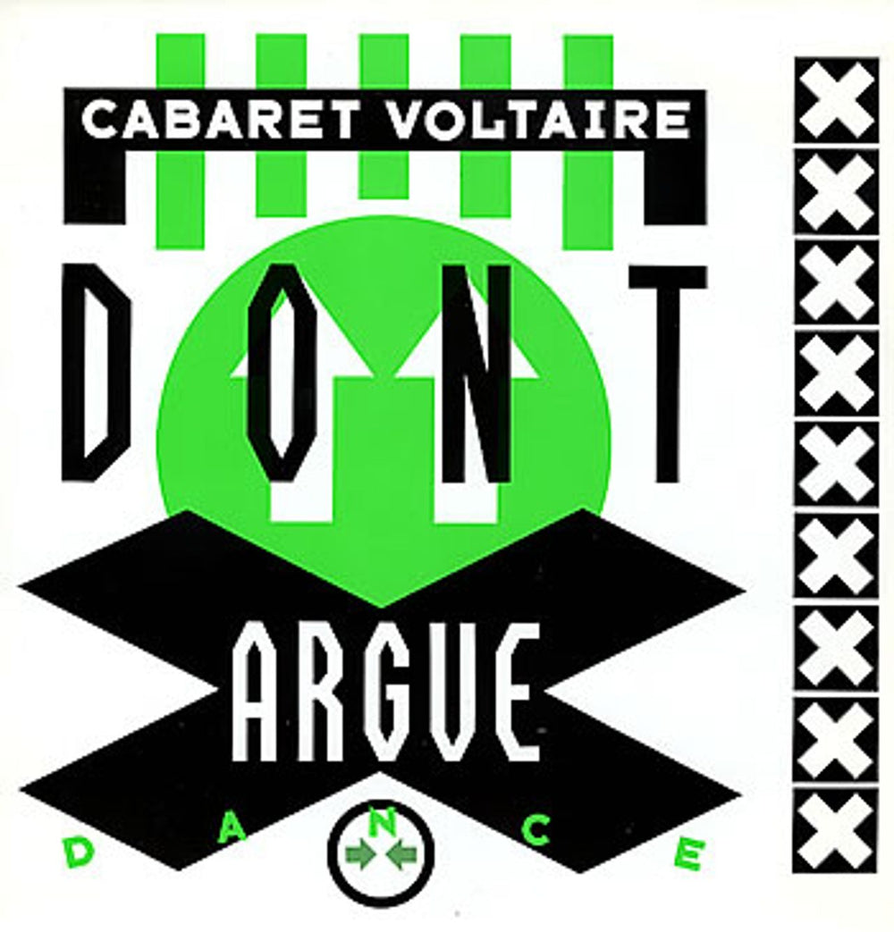 Cabaret Voltaire Don't Argue UK 12" vinyl single (12 inch record / Maxi-single) 12RX6157