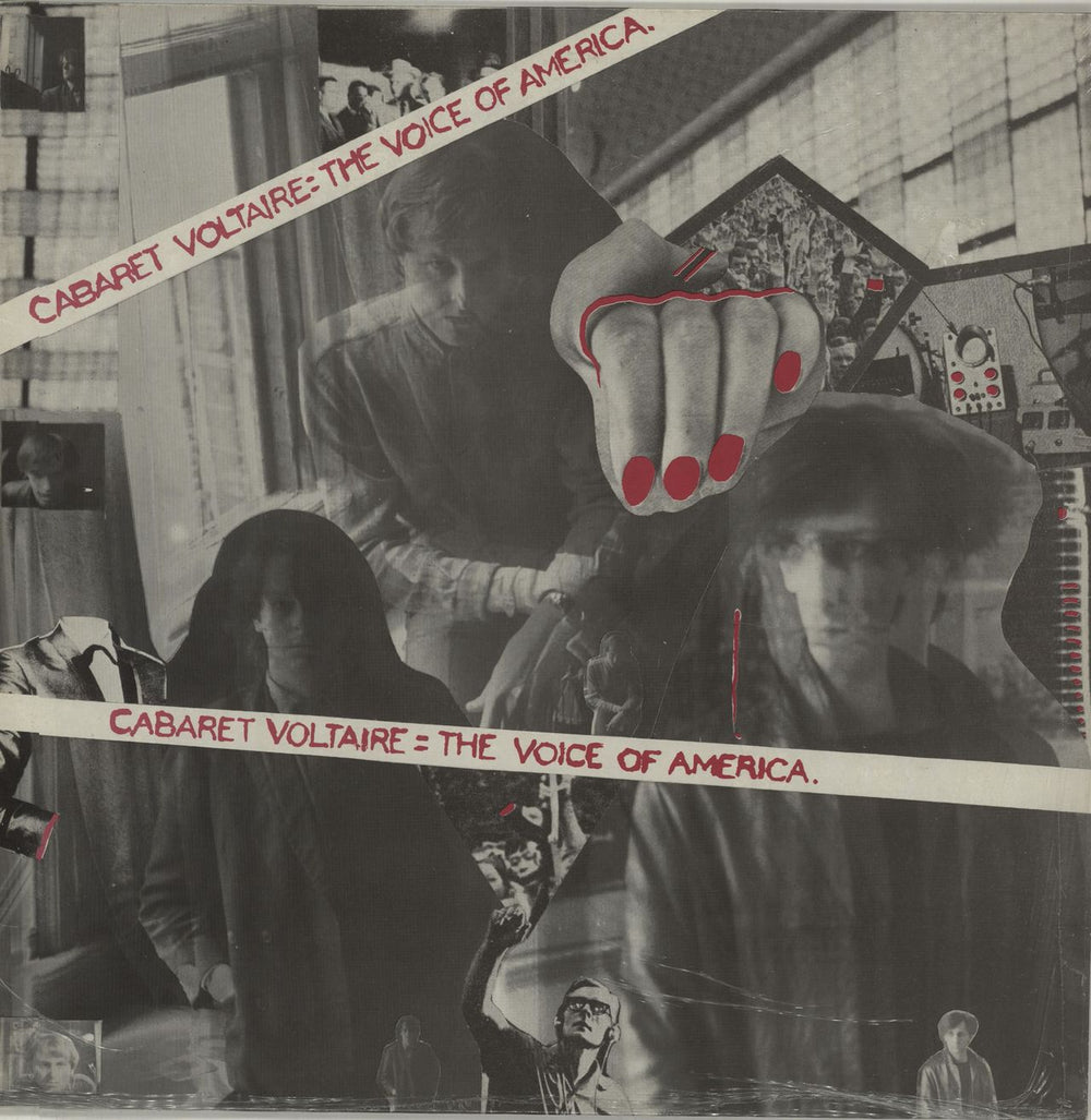 Cabaret Voltaire The Voice Of America UK vinyl LP album (LP record) ROUGH11