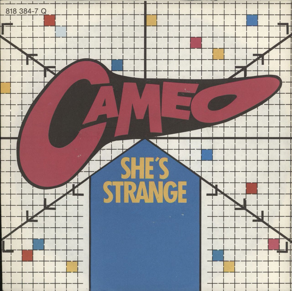 Cameo She's Strange German 7" vinyl single (7 inch record / 45) 818384-7