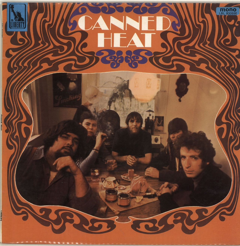 Canned Heat Canned Heat - 1st UK vinyl LP album (LP record) LBL83059E