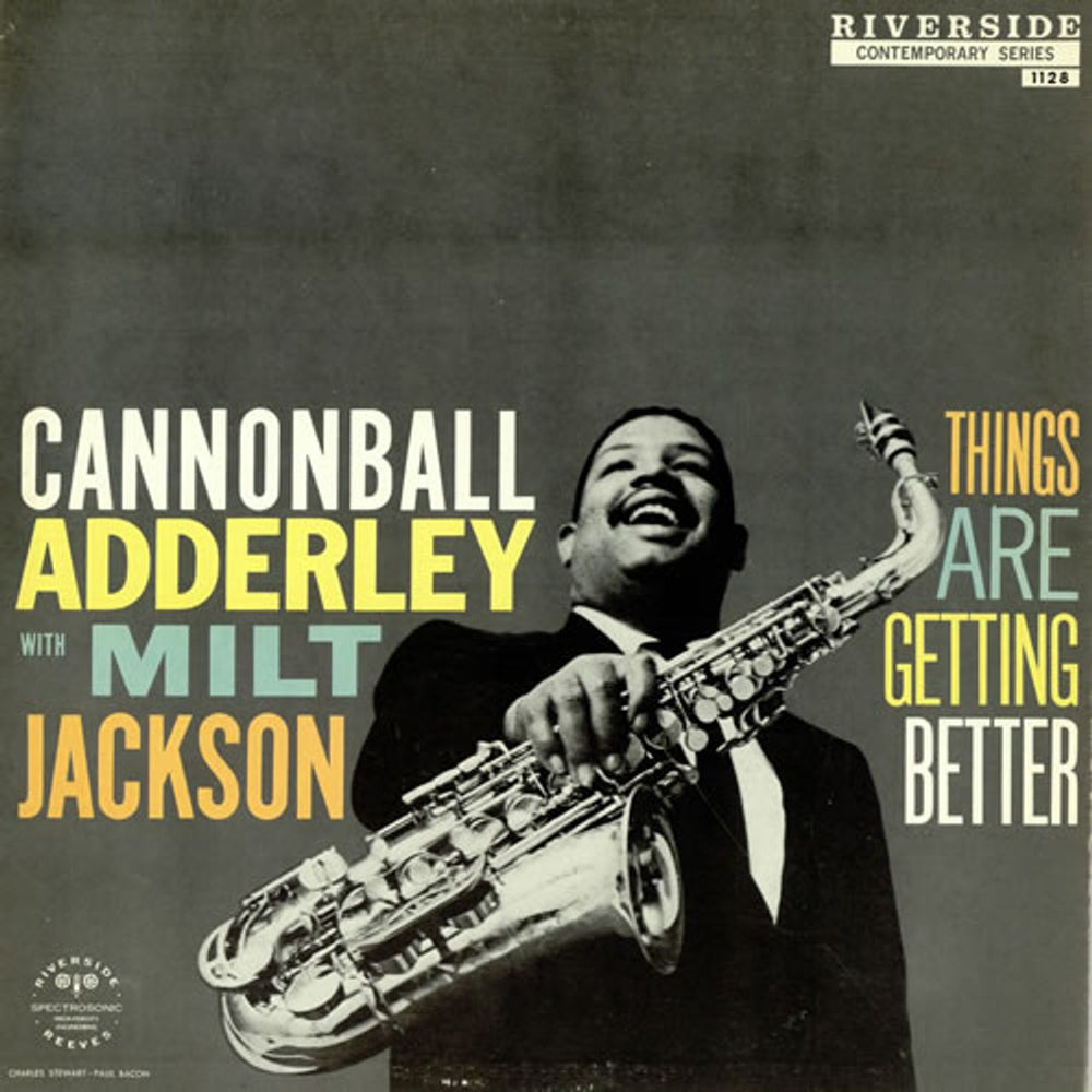 Cannonball Adderley Things Are Getting Better US vinyl LP album (LP record) OJC-032