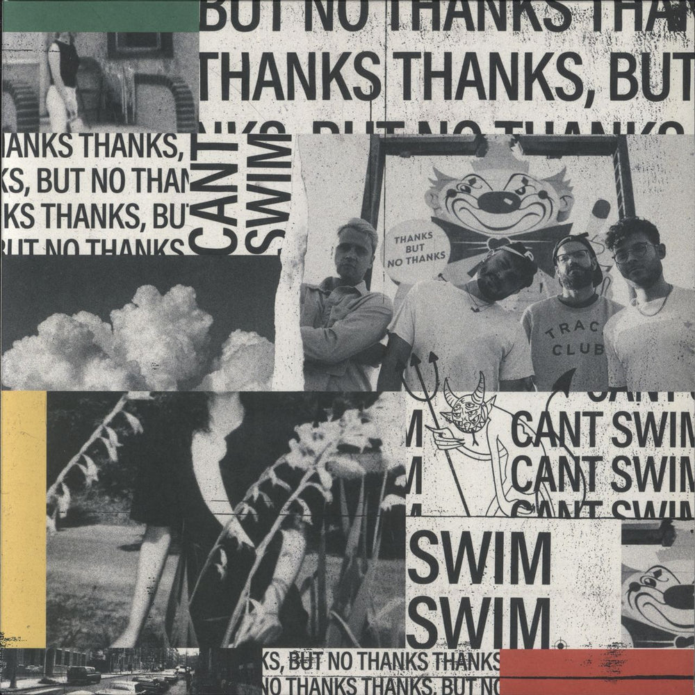 Can't Swim Thanks But No Thanks - Multi-Colour Splatter Vinyl US vinyl LP album (LP record) PNE368