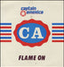 Captain America Flame On - Withdrawn Sleeve UK 12" vinyl single (12 inch record / Maxi-single) PAPER016T