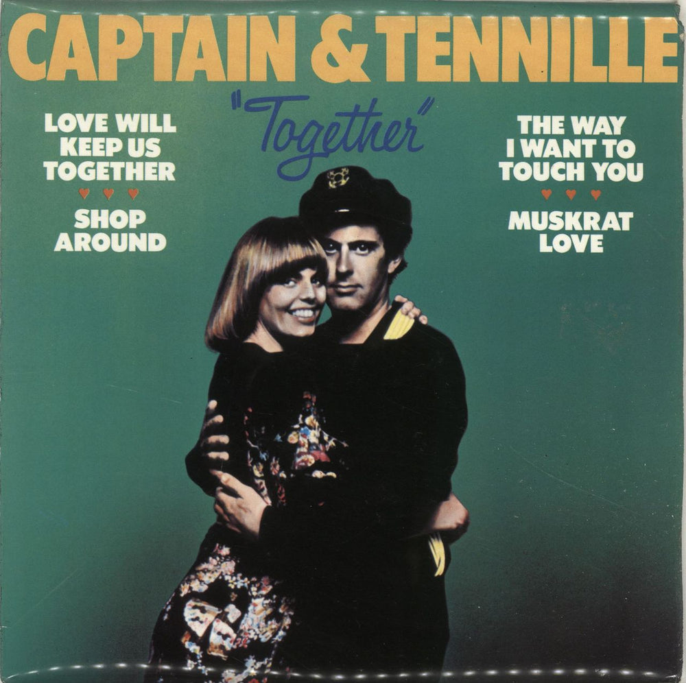 Captain & Tennille Together EP UK 7" vinyl single (7 inch record / 45) AMEP1001