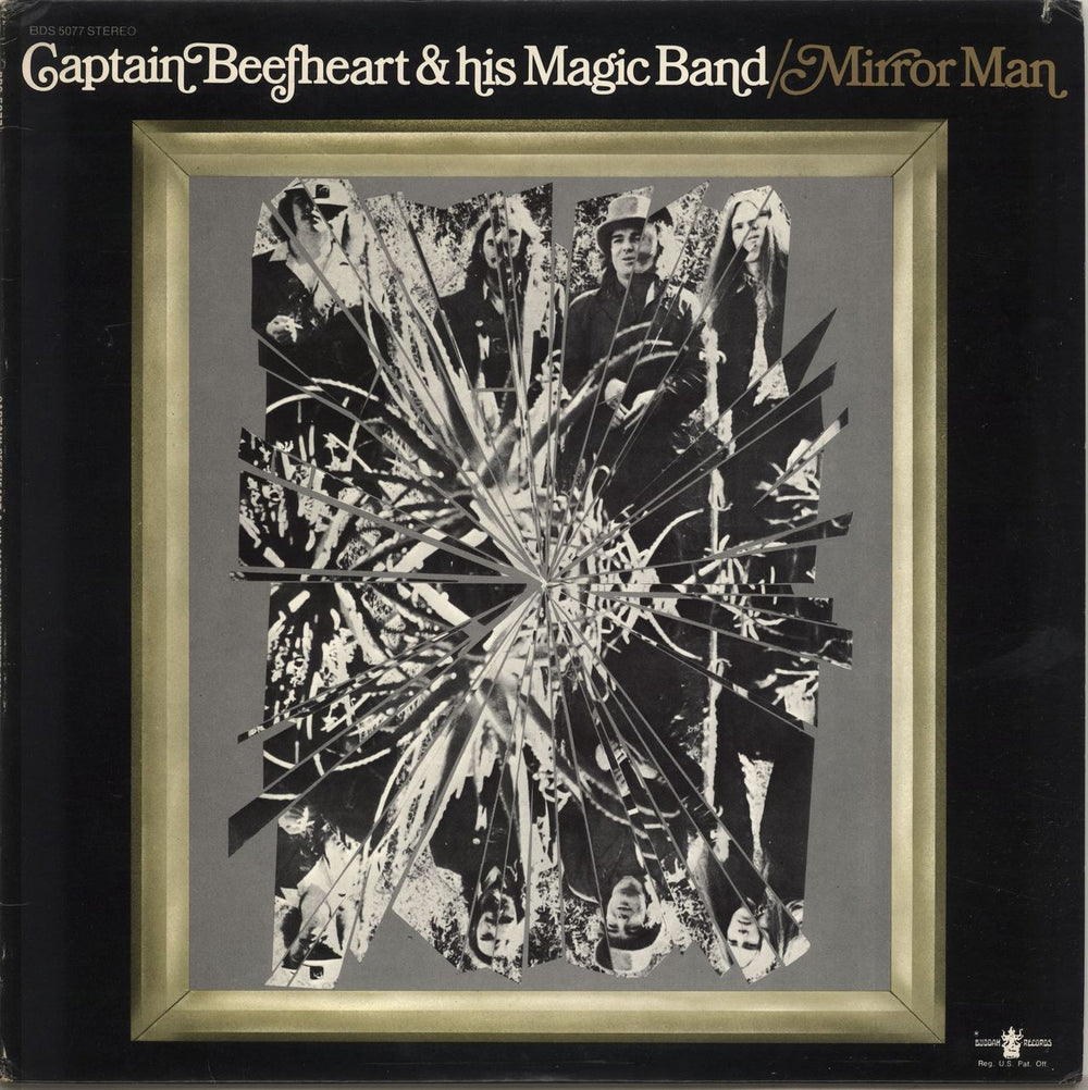 Captain Beefheart & Magic Band Mirror Man - 3rd US vinyl LP album (LP record) BDS5077