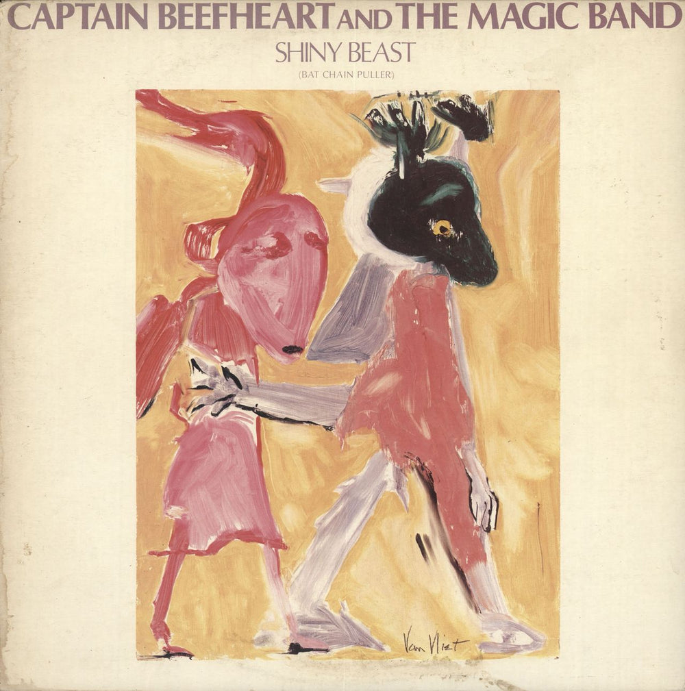 Captain Beefheart & Magic Band Shiny Beast (Bat Chain Puller) UK vinyl LP album (LP record) V2149