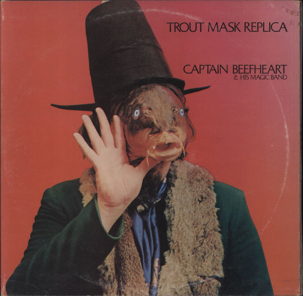 Captain Beefheart & Magic Band Trout Mask Replica - EX UK 2-LP vinyl record set (Double LP Album) K64026