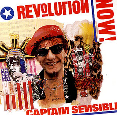 Captain Sensible Revolution Now! UK 7" vinyl single (7 inch record / 45) AM395