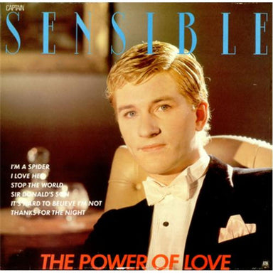 Captain Sensible The Power Of Love - Promo Stamp UK vinyl LP album (LP record) AMLX68561