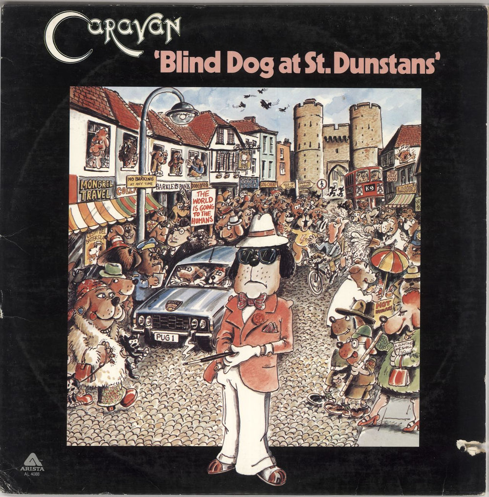 Caravan Blind Dog At St. Dunstans US vinyl LP album (LP record) AL4088