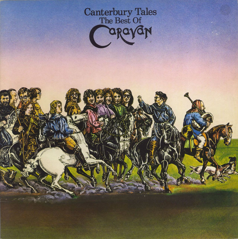 Caravan Canterbury Tales - The Best Of Caravan - EX UK 2-LP vinyl record set (Double LP Album) DKL-R8/1&8/2