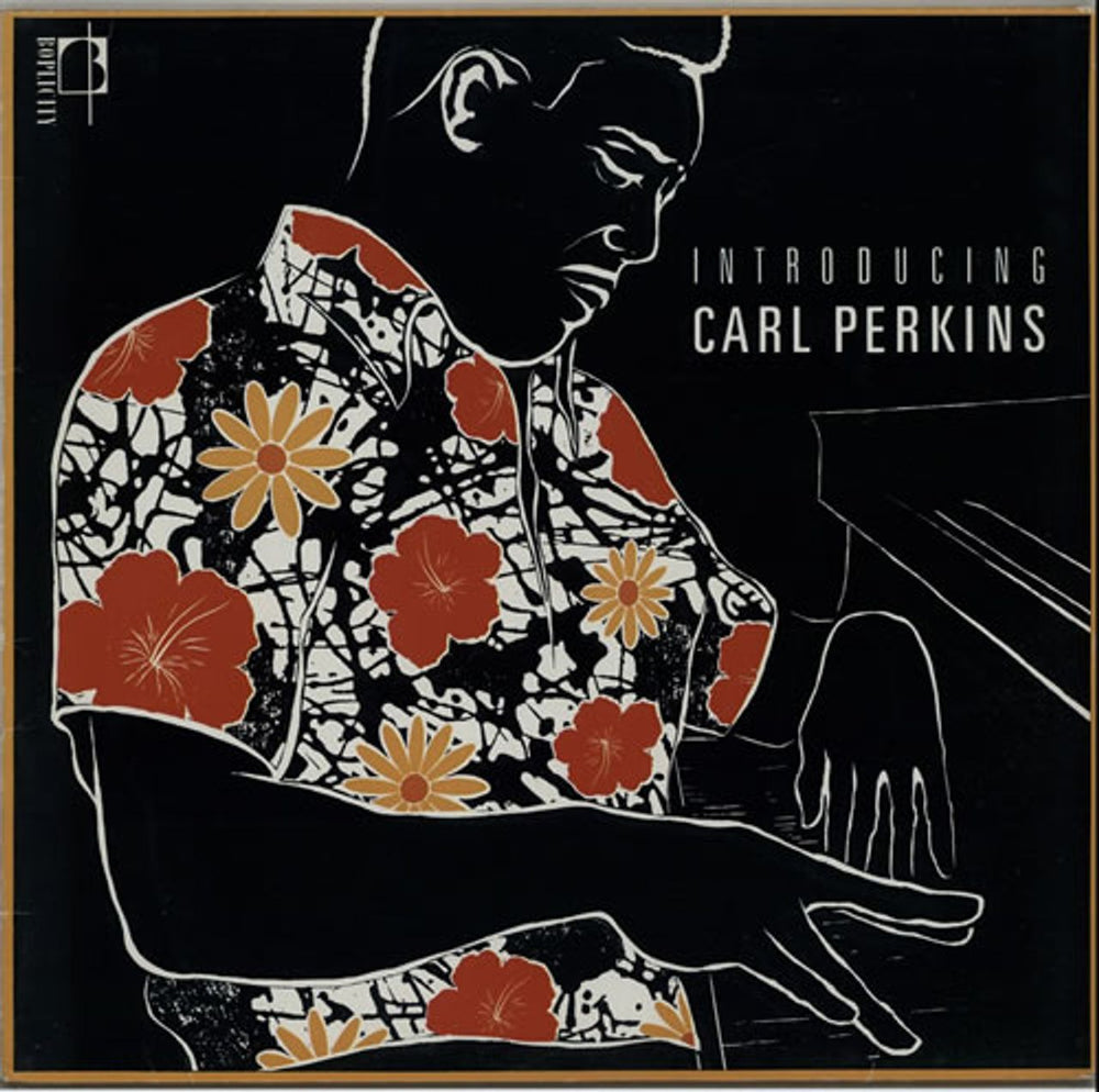 Carl Perkins (Jazz) Introducing Carl Perkins UK vinyl LP album (LP record) BOP8