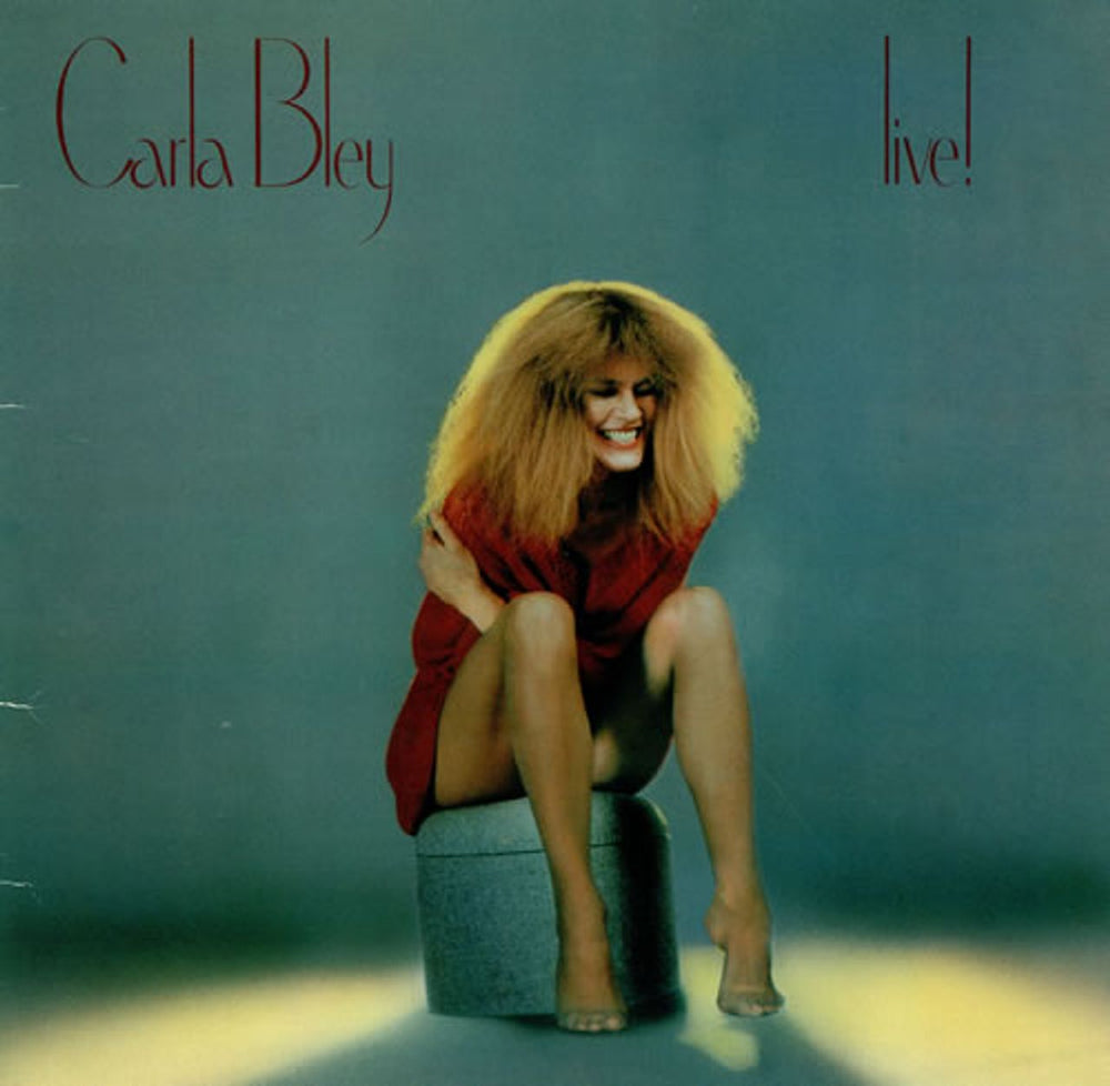 Carla Bley Live! German vinyl LP album (LP record) WATT/12