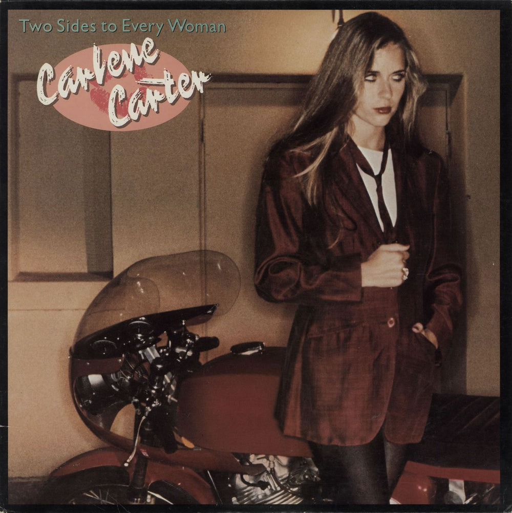 Carlene Carter Two Sides To Every Woman - Promo Stamped US vinyl LP album (LP record) BSK3375