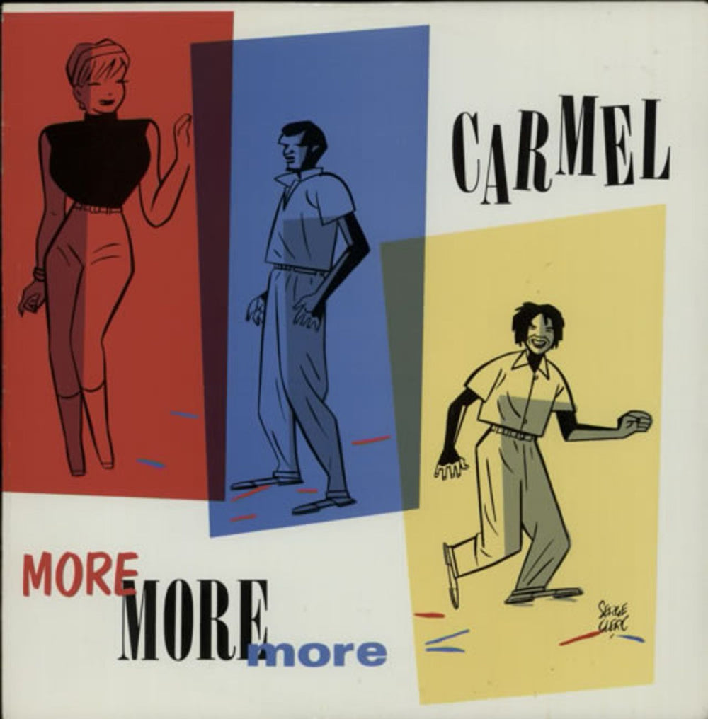 Carmel More More More UK 12" vinyl single (12 inch record / Maxi-single) LONX44