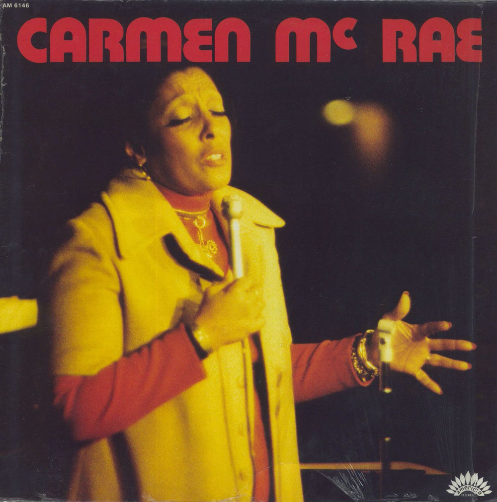 Carmen McRae Carmen McRae French vinyl LP album (LP record) AM6146