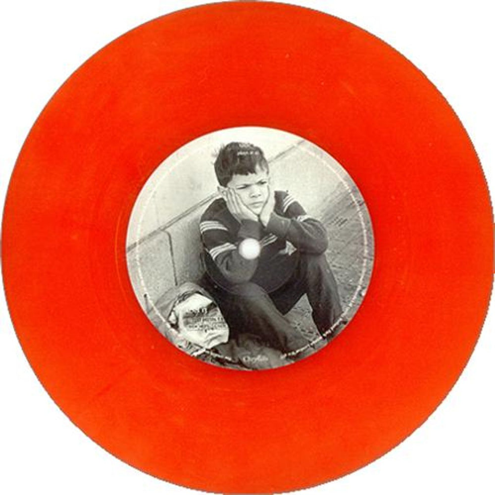 Carter USM Born On The 5th Of November - Red Vinyl UK 7" vinyl single (7 inch record / 45) USM07BO425226