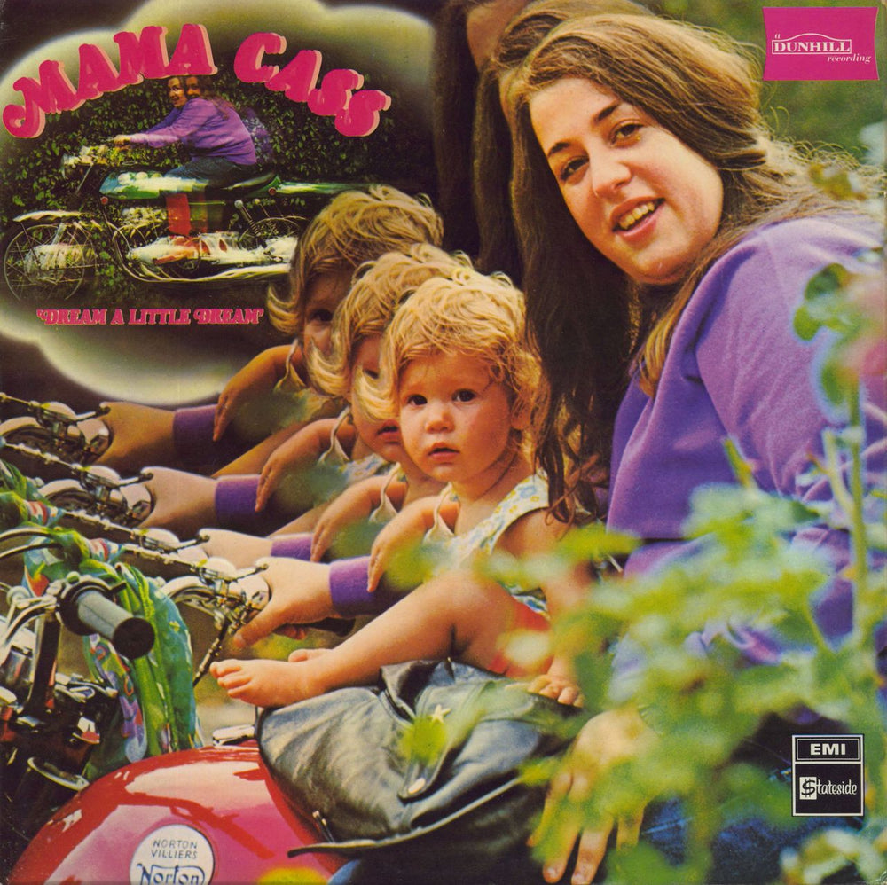 Cass Elliot Dream A Little Dream UK vinyl LP album (LP record) SSL5004
