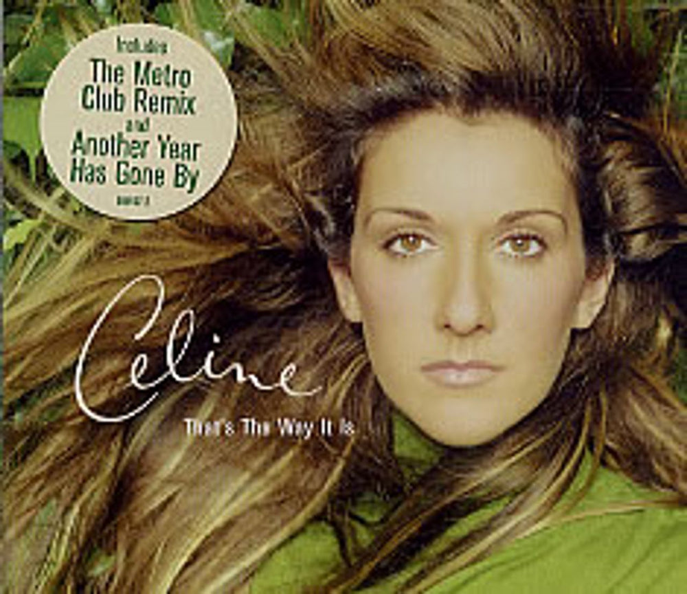 Celine Dion That's The Way It Is UK CD single (CD5 / 5") 668462-2