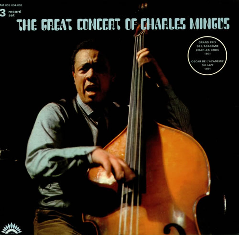 Charles Mingus The Great Concert Of Charles Mingus French 3-LP vinyl record set (Triple LP Album) 3X30AM003-004-005