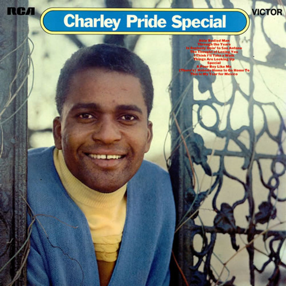 Charley Pride Charley Pride Special - F/L UK vinyl LP album (LP record) SF8171