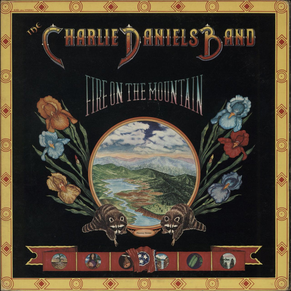 Charlie Daniels Fire On The Mountain US vinyl LP album (LP record) KSBS-2603