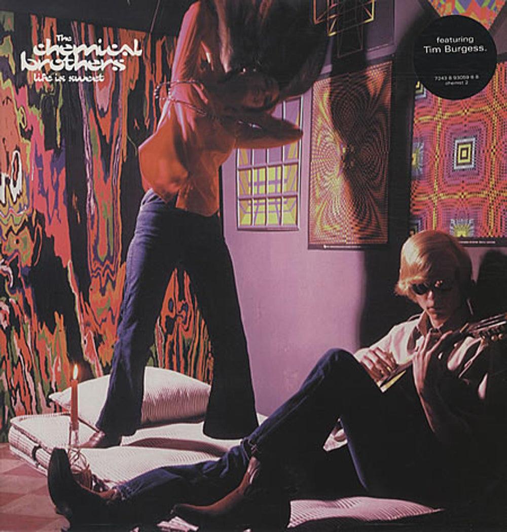 Chemical Brothers Life Is Sweet UK 12" vinyl single (12 inch record / Maxi-single) CHEMST2