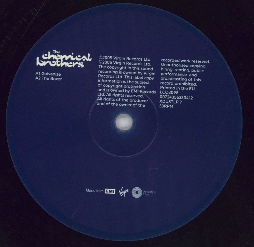 Chemical Brothers Push The Button UK 2-LP vinyl record set (Double LP Album) CCB2LPU830095