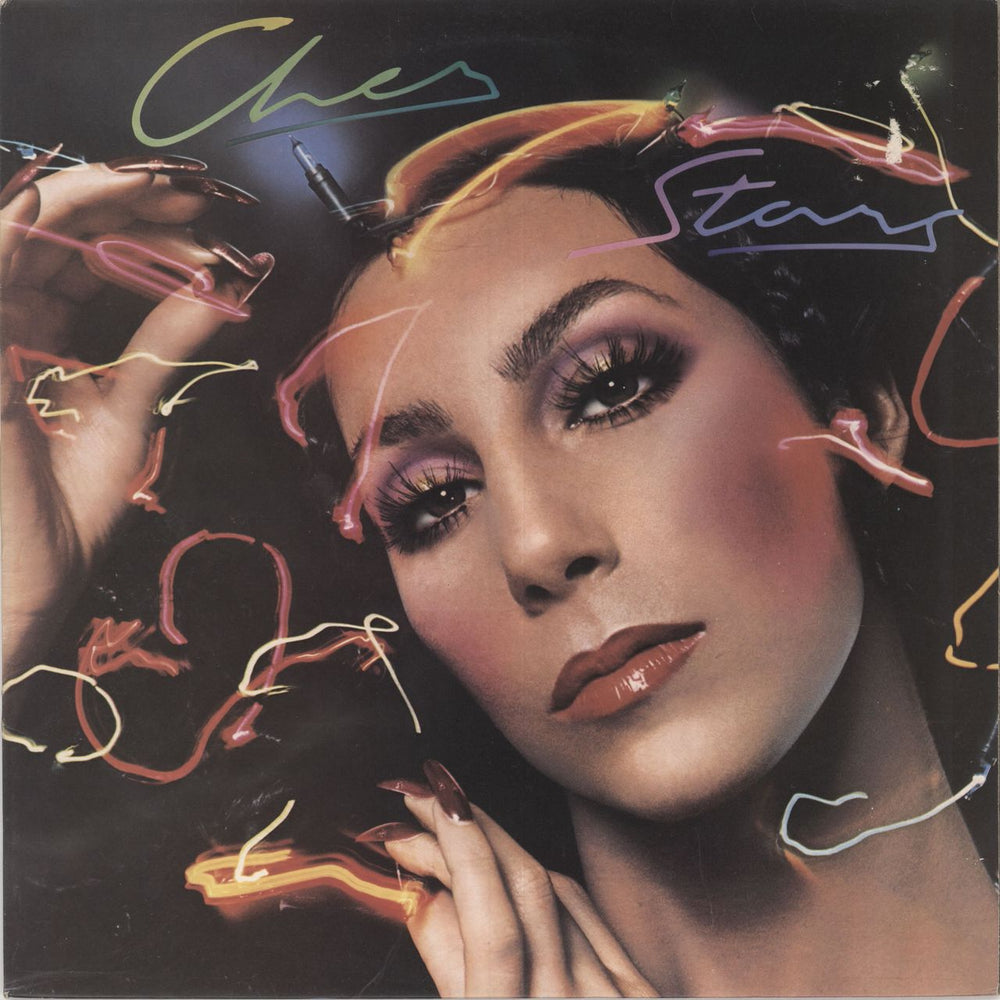 Cher Stars UK vinyl LP album (LP record) K56111