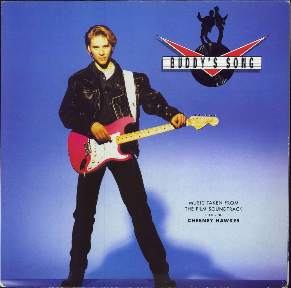 Chesney Hawkes Buddy's Song + inner UK vinyl LP album (LP record) CHR1812