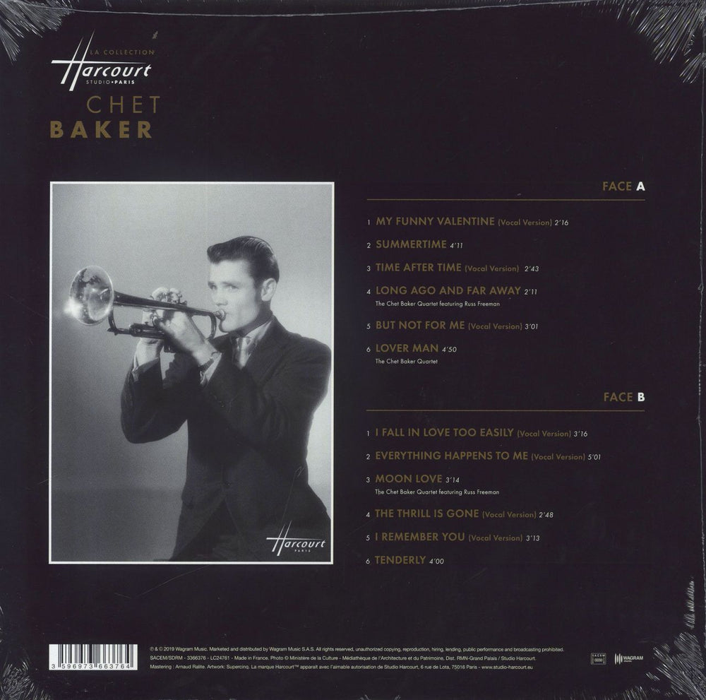 Chet Baker Chet Baker - White Vinyl - Sealed French vinyl LP album (LP record) 3596973663764