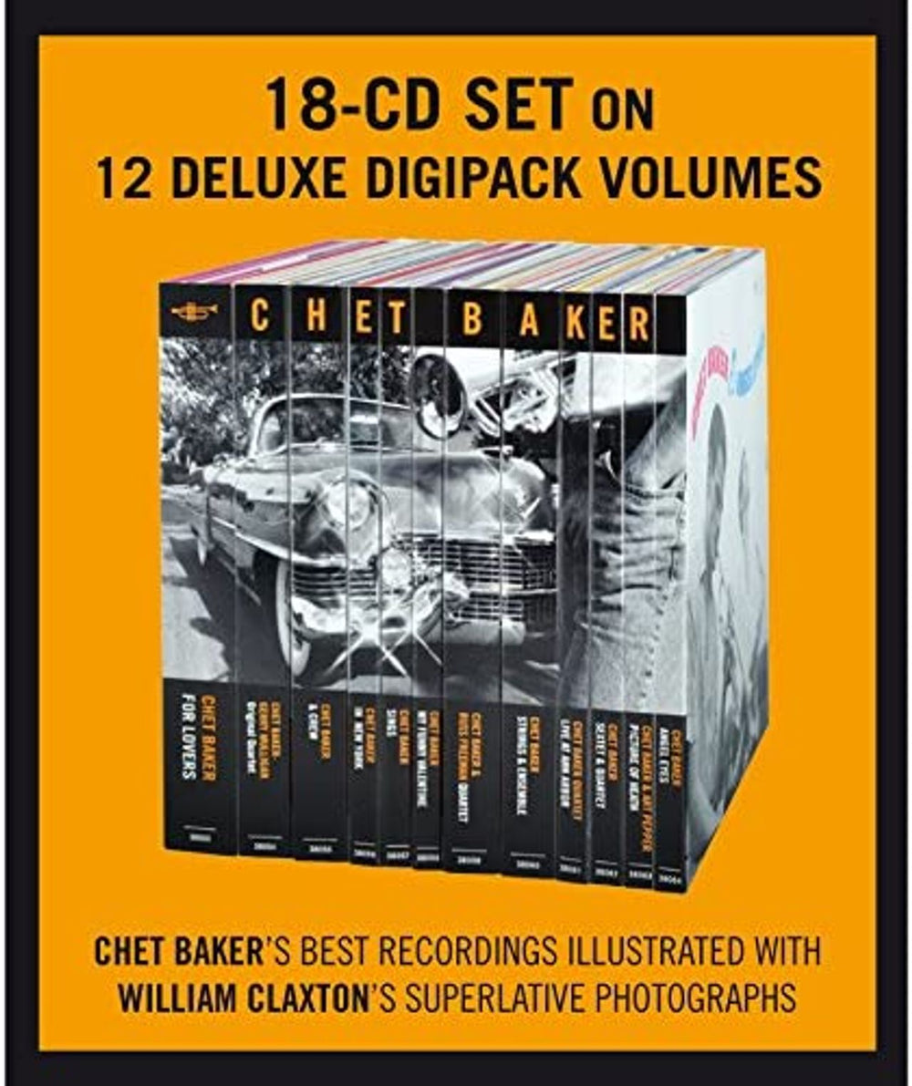 Chet Baker Portrait In Jazz By William Claxton - Deluxe 18-CD Set - Sealed UK CD Album Box Set 2018