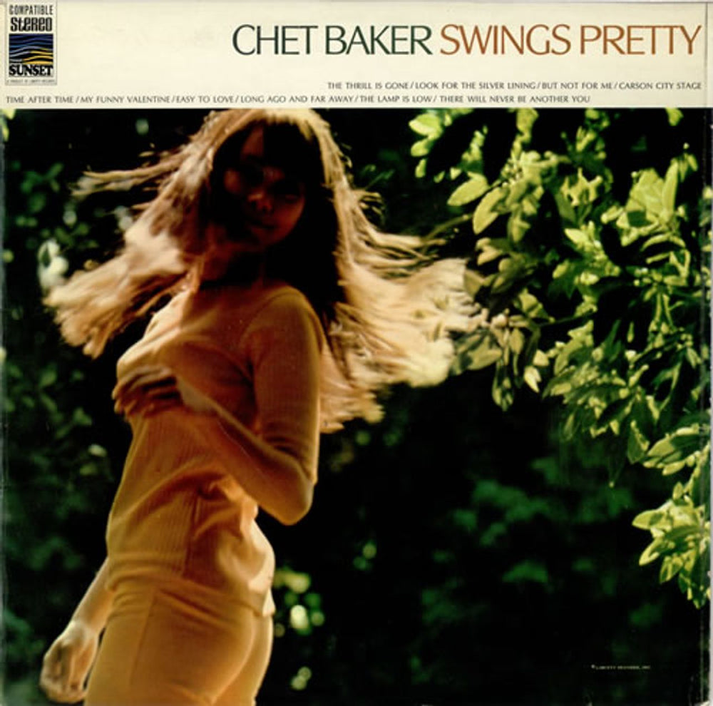 Chet Baker Swings Pretty UK vinyl LP album (LP record) SLS50009E