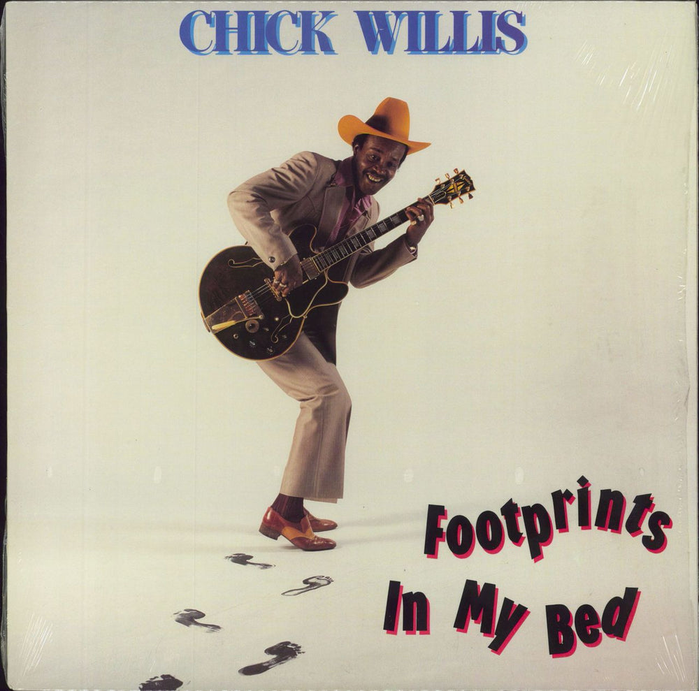 Chick Willis fOOTPRINTS ON MY BED US vinyl LP album (LP record) ICH1054