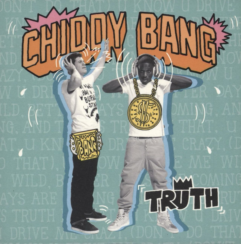 Chiddy Bang Truth UK Promo CD single (CD5 / 5") REG158CDDJ