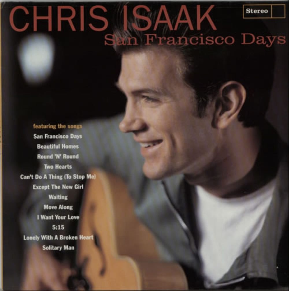 Chris Isaak San Francisco Days German vinyl LP album (LP record) 9362-45116-1